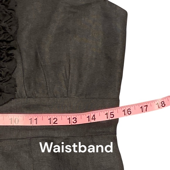 Taylor Black V-Neck Sleeveless Sheath cocktail Dress - Picture 8 of 9